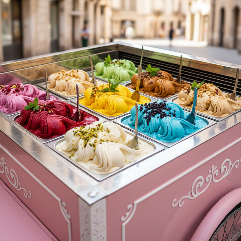 Gelato Ice Cream Bar